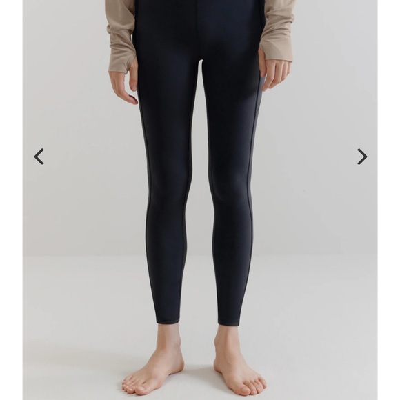 NWT Neiwei women’s Dance Sport leggings in black size L - Picture 3 of 5